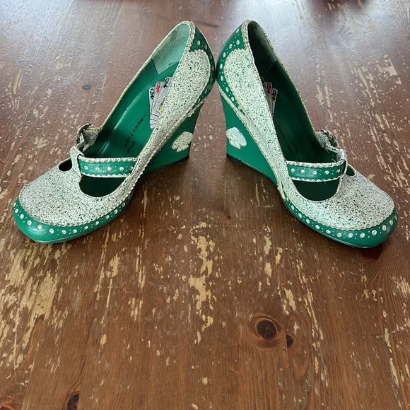 Irregular Choice Lucky Wedges - Picture 11 of 12